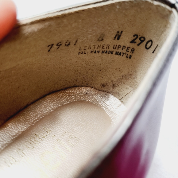 2 X CALIFORNIA MAGDESIANS leather Tassel pumps, black and bronze - Picture 16 of 16